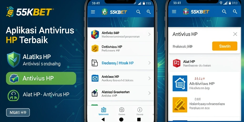 Antarmuka aplikasi 55KBET yang menarik dan mudah digunakan.