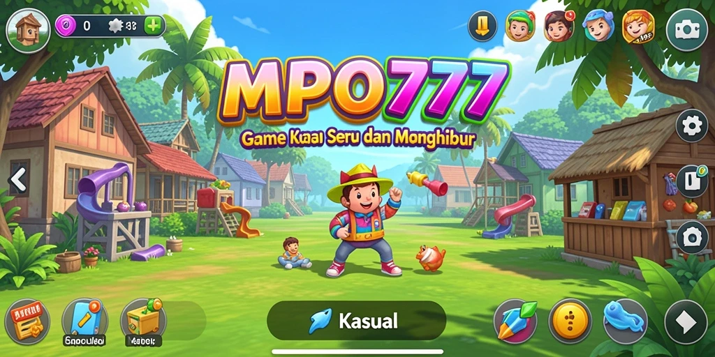 Antarmuka pengguna MPO777 yang intuitif dan menarik.