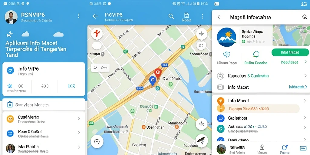 Tampilan antarmuka RSNVIP6 yang informatif dan mudah dipahami.